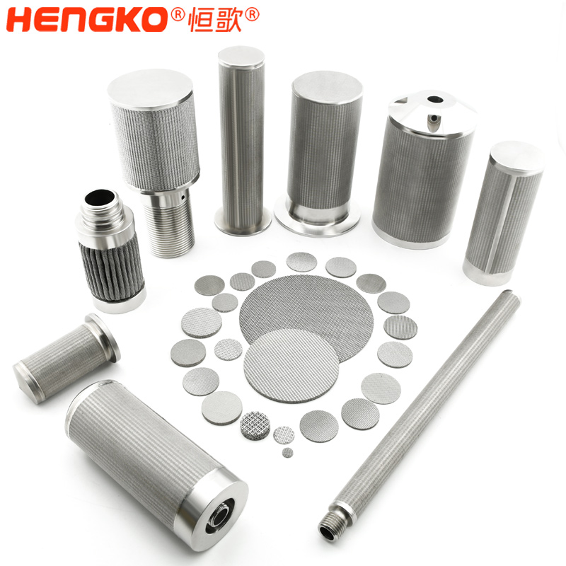 恒歌定制精密多孔不銹鋼燒結(jié)絲網(wǎng)濾芯高強(qiáng)度壽命長_用于純水和氣體過濾 Featured Image