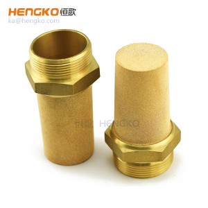 廠(chǎng)家供應(yīng)HSBE 型燒結(jié)銅氣動(dòng)空氣消聲器1″ 1/2″氣動(dòng)設(shè)備發(fā)動(dòng)機(jī)降噪