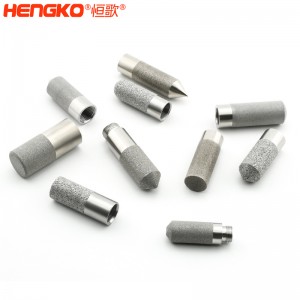 廠家生產0.2-90μm溫濕度傳感器不銹鋼探頭外殼防水防塵耐腐蝕,多種型號可定制