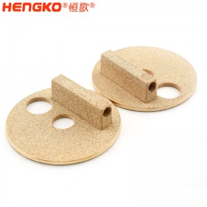 恒歌金屬微米多孔粉末燒結黃銅、青銅、銅濾芯濾筒 按需設計各規格銅濾芯過濾器