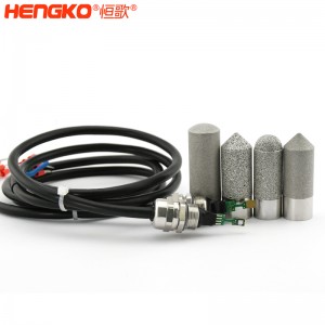 廠家生產(chǎn)工業(yè)透氣溫濕度傳感器殼體_防腐蝕防水316L不銹鋼溫濕度探頭保護罩