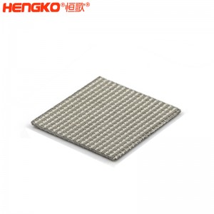 源頭廠家供應燒結網濾芯金屬濾芯濾板過濾精度均勻,應用于雜質分離過濾