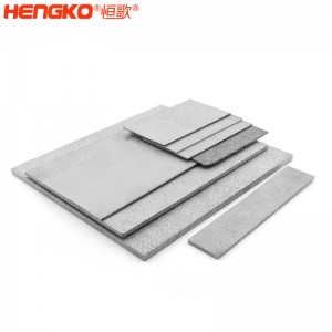 恒歌定制不銹鋼多孔金屬材料,耐高溫高精度工業級多孔納米材料