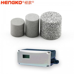 恒歌氣動(dòng)智能閥門定位器透氣塞_高精準(zhǔn)防爆不銹鋼燒結(jié)濾柱