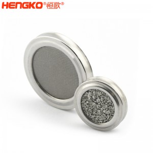 恒歌生產(chǎn)316L不銹鋼燒結(jié)濾芯耐高溫耐腐蝕醫(yī)用級無創(chuàng)呼吸機(jī)過濾器