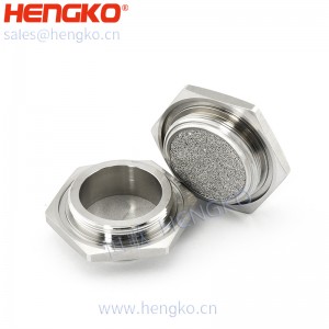 廠家定制生產(chǎn)呼吸機(jī)氧氣體阻流過濾器醫(yī)療級316L不銹鋼過濾器配件