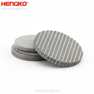 濾芯廠家不銹鋼316燒結(jié)網(wǎng)過(guò)濾片呼吸金屬孔隙均勻透氣,水處理過(guò)濾用