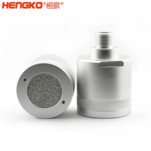 恒歌不銹鋼316L/鋁可燃?xì)怏w分析儀檢測過濾器保護(hù)罩外殼防爆耐高溫透氣性好